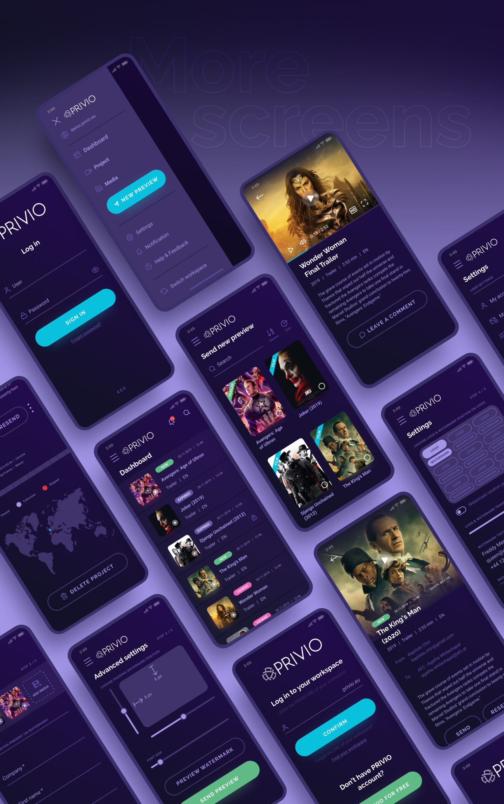 Privio Application presentation