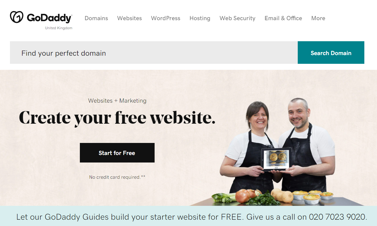 GoDaddy Register Domain