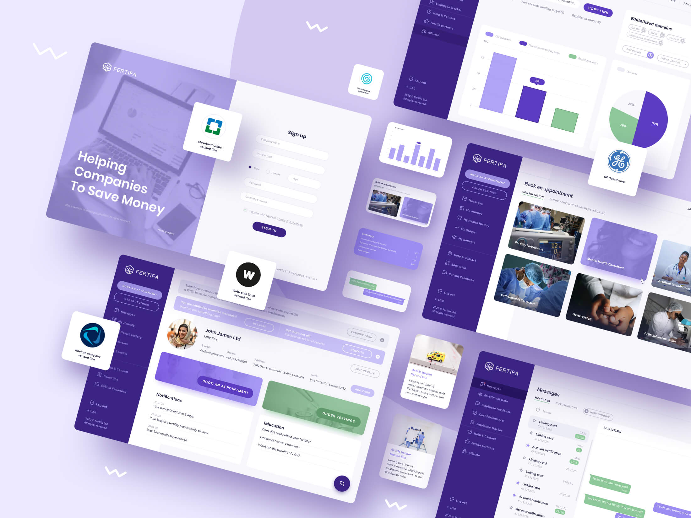 Fertifa Web App Design