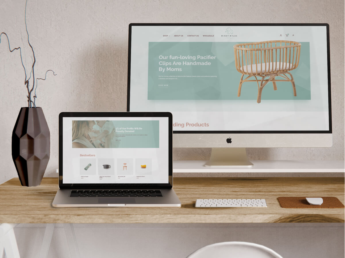 Minky Myles Website Design and Development