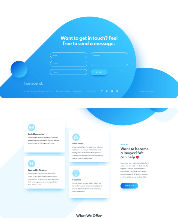 Transcend passionates