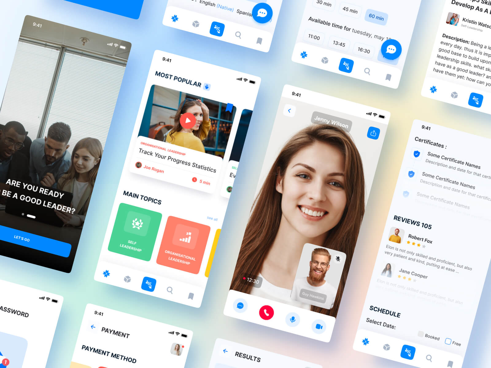 WolfPak app UIUX design