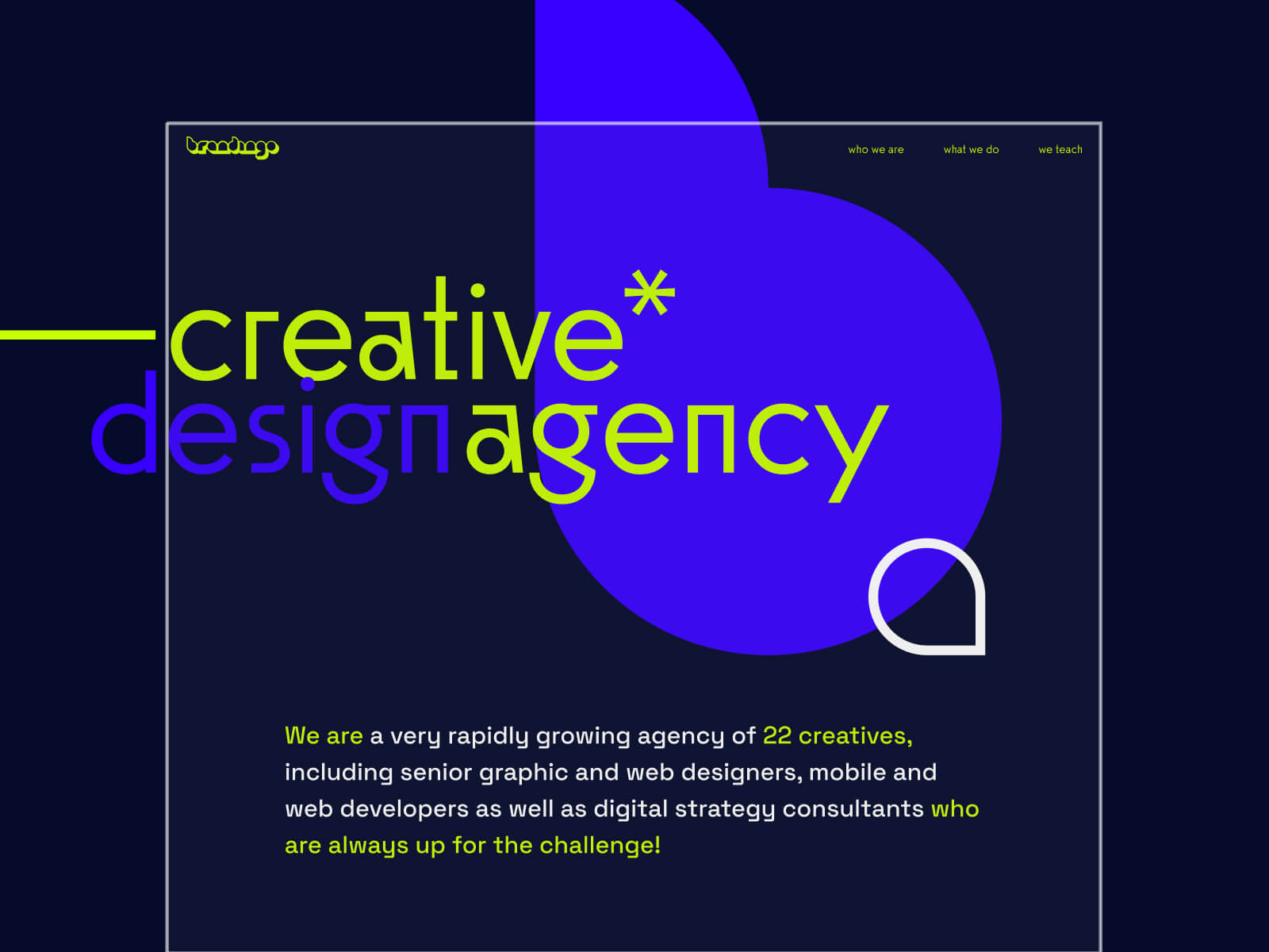 Brandingo website design