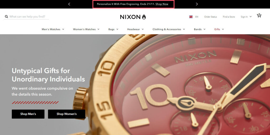 Scarcity tactic websites examples