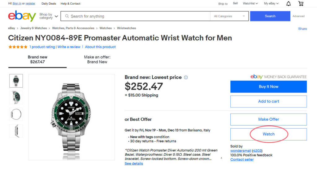 Wishlist ecommerce websites examples