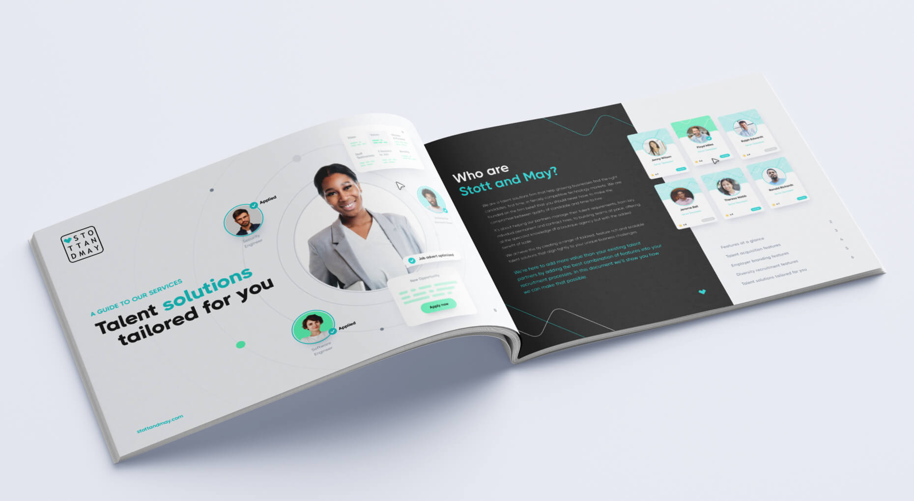 Landscape Brochure Mockup