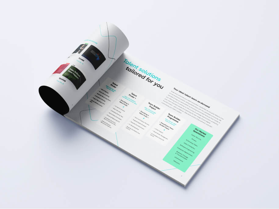 Free Landscape Brochure Mockup