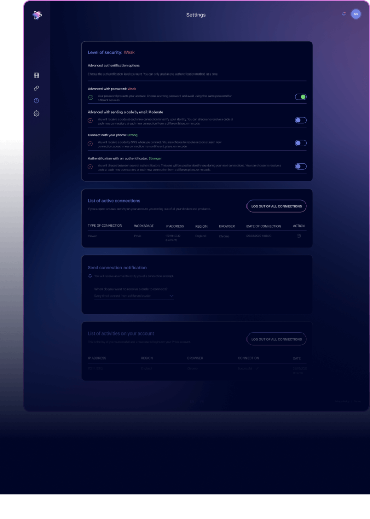 Privio projects passionates