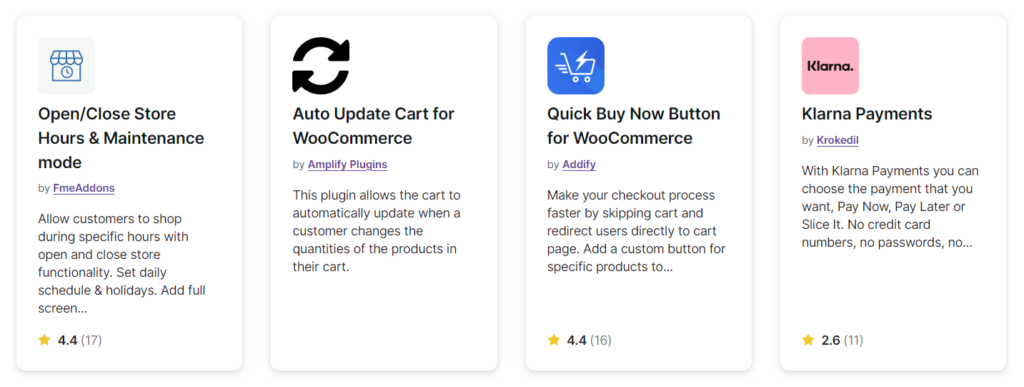 WooCommerce maintenance