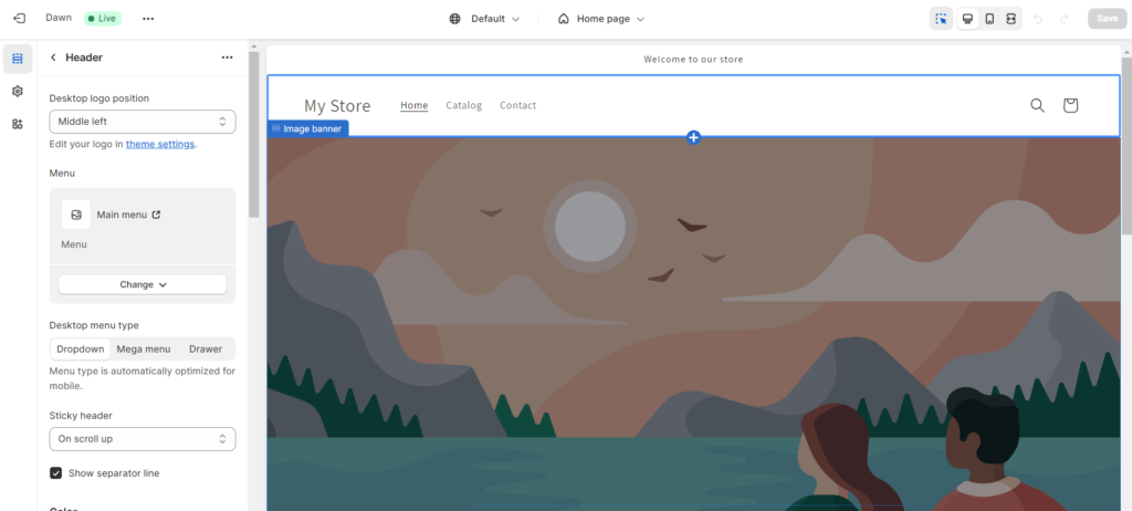 Shopify Video Banner Customization