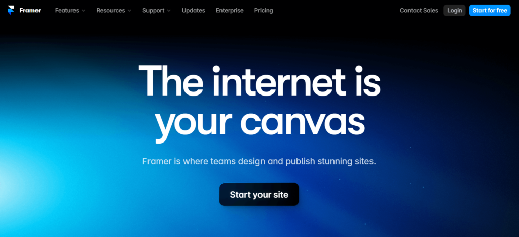Framer Website