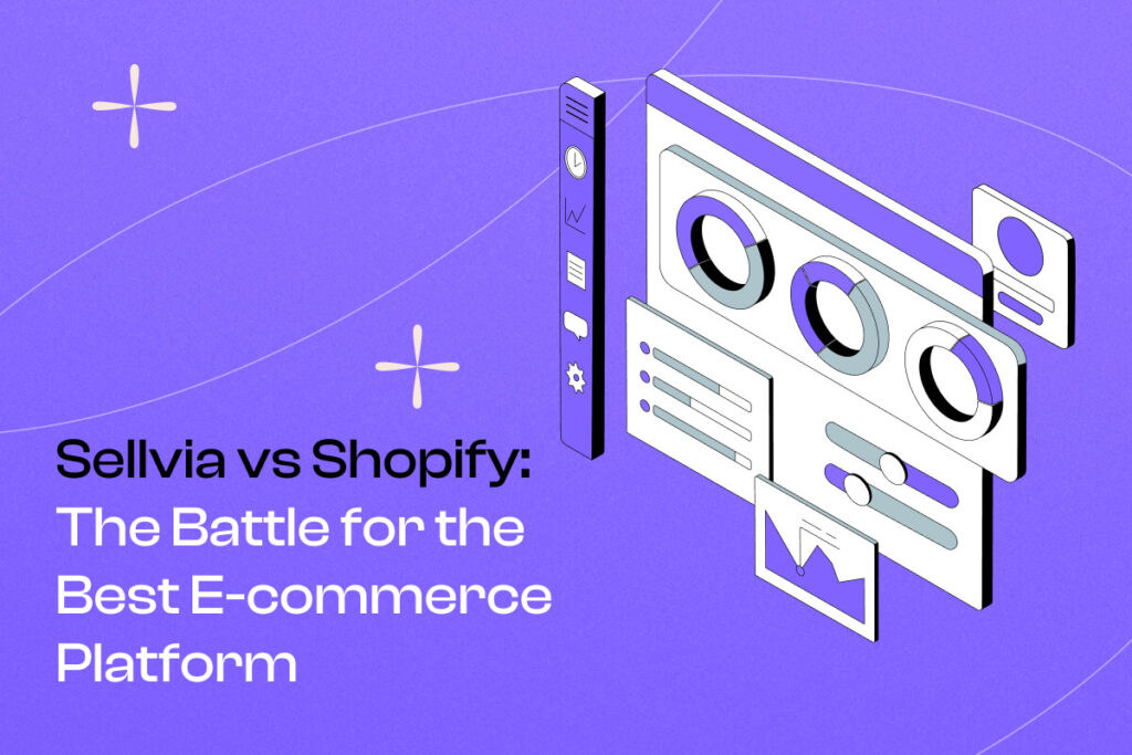 Cover Photo Sellvia vs Shopify The Battle for the Best E-commerce Platform