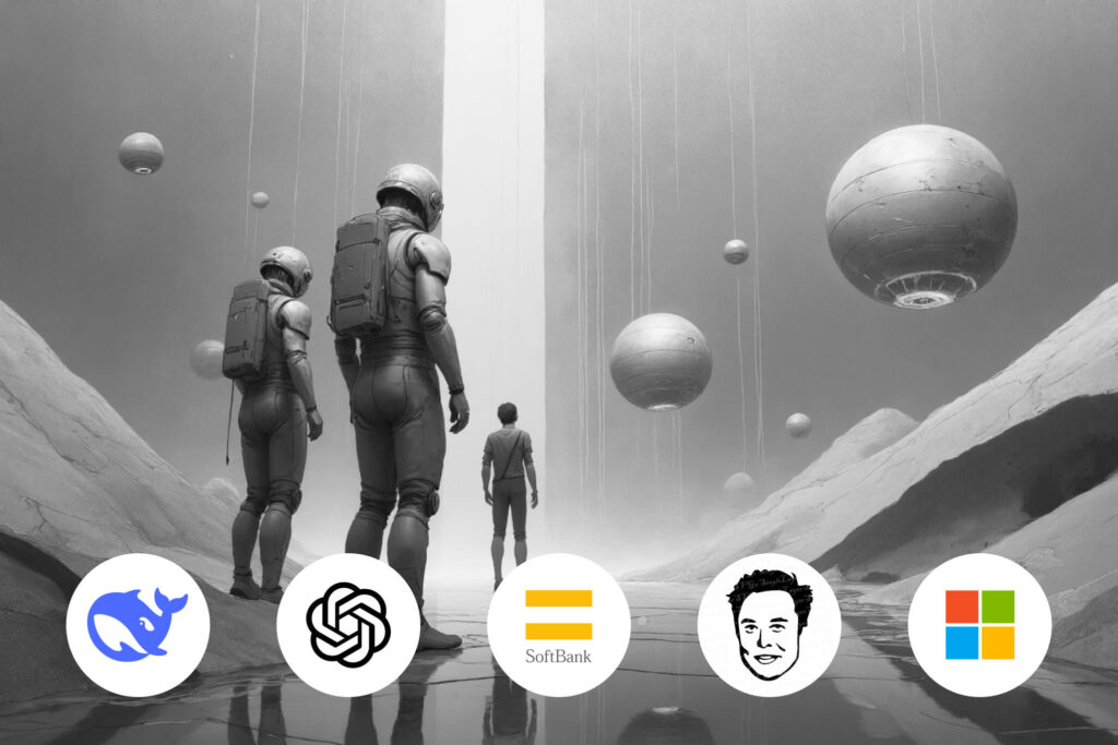 AI Updates from DeepSeek R1, OpenAI's Operator, Softbank, Altman vs. Musk and Microsoft Cover Photos